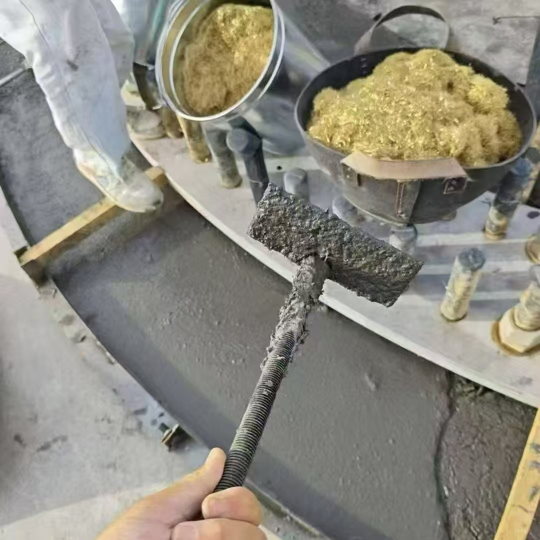 锡林浩特C120钢纤维高强无收灌浆料 轧机压缩机汽轮机发电机锻压设备底座灌浆材料